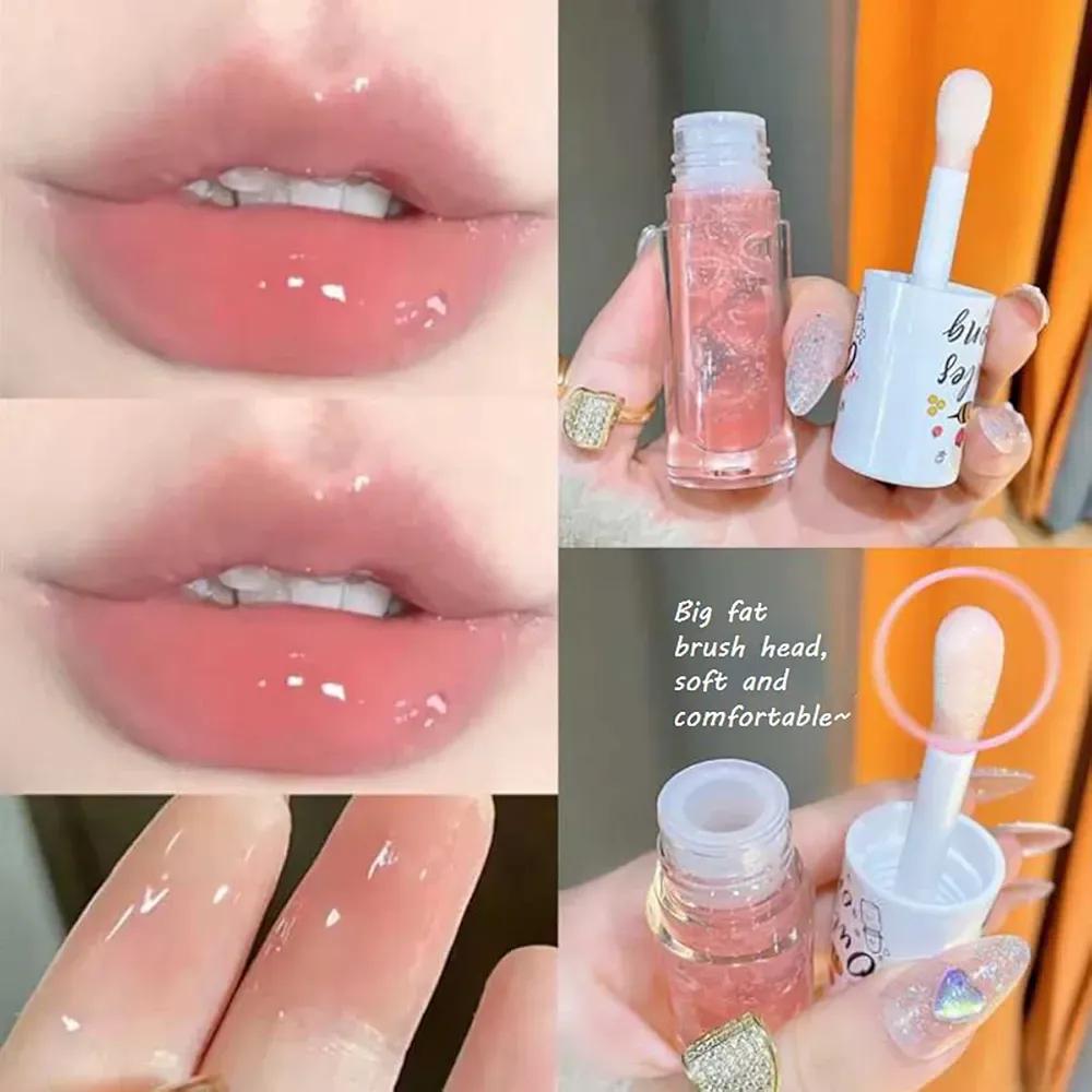 Big Brush Color Changing Glossy Finish Lip Oil, 1 Pc, Pink Shade