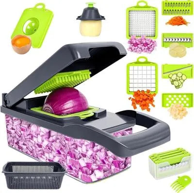 Versatile Vegetable Cutter - 1 Pc for Effortless Food Prep & Kitchen Organization