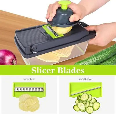 Versatile Vegetable Cutter - 1 Pc for Effortless Food Prep & Kitchen Organization