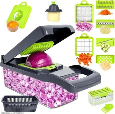 Versatile Vegetable Cutter - 1 Pc for Effortless Food Prep & Kitchen Organization