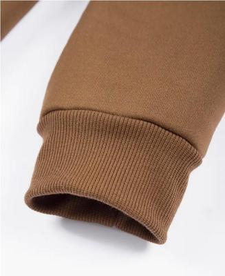 2 Pcs Men's Fleece Plain Zipper Track Suit